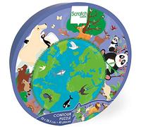 Puzzle de Contour pour Enfants, Mini Forme de Puzzle, 45 pièces