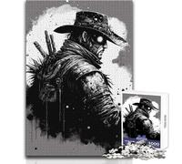 Puzzle de Cowboys de l'apocalypse à Vapeur pour Adultes, 1000 pièces, activité éducative et stimulante, pour Les fêtes, Dimensions:38x52cm