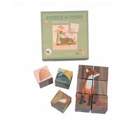 Puzzle De Cubes 9 Pieces - La Foret