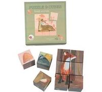 Puzzle de cubes 9 pieces - La foret Multicolore G