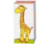 Puzzle de cubes, animaux G