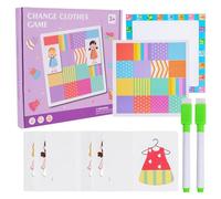 Puzzle de déguisement, Puzzle de Correspondance Changement de vêtements | Jeux pour Changer de vêtements de Ensemble de Jouets | Jeux de Changement de vêtements de Ensemble de Jouets