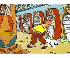 Puzzle de dessin animé 1000 pièces de puzzle en bois comique Tintin Adventures et jeu interactif de famille de chiens