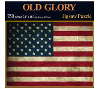 Puzzle de drapeau rustique Old Glory d'Americana Souvenirs and Gifts