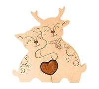 Puzzle de - en Bois pour l'exercice du Cerveau | Divertissement éducatif sûr avec Un modèle Artistique, Une activité de soulagement du Stress Amusant pour la Famille, Les Amis, Les collè