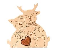 Puzzle de - en Bois pour l'exercice du Cerveau | Divertissement éducatif sûr avec Un modèle Artistique, Une activité de soulagement du Stress Amusant pour la Famille, Les Amis, Les collè