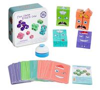 Puzzle De Expression en Bois Enfant Montessori Interactif Emoticon Bloc Jouet Face Changing Magic Cube De Construction IQ Puzzle De Visage Jouet pour Enfant Expressions en Bois Matching Block Puzzles