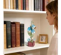 Puzzle de Fleurs 3D - Kit de Construction de Fleurs Artisanal - Puzzle en Bois,Enfant Décoration Intérieure Loisir Créatif Détente Vitrine Table Centrale