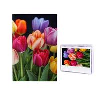 Puzzle de fleurs pour adultes de 1000 pièces, puzzle en bois à partir de photos, puzzles stimulants parfaits pour les soirées de jeux, décoration de la maison, cadeau pour les vacances et les