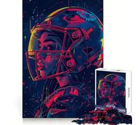 Puzzle de Football américain féminin 1000 pièces pour Adolescents, idéal pour développer la logique et l'esprit d'analyse, Un Cadeau Parfait pour Les fêtes (38x52cm)