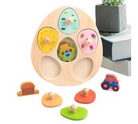 Puzzle de formes pour de plateau en bois pour une motricité fine