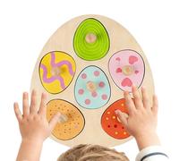 Puzzle de formes pour - Jeu de plateau en bois pour la motricité fine et la correspondance, jouet didactique pour apprendre les formes | Pour ole, voyage, garçons et filles