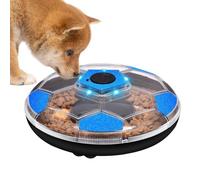 Puzzle de friandises pour chien | Mangeoire lente | Jouet d'enrichissement mental avec son et lumière pour stimuler l'ennui du cerveau des chiots de petite, moyenne et grande race, maison, voyage