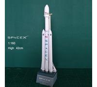 Puzzle De Fusée Robuste En Papier, Carte De Modèle Spatial Fait À La Main, Ensemble De Construction, Pistolet À Feu, 3d, 42cm, 1:160, Diy