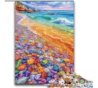 Puzzle de Galets colorés pour Adultes, 2000 pièces, Difficile à réaliser, mais Amusant et Humoristique, Cadeau d'anniversaire, décoration Murale 70x100cm