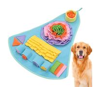 Puzzle de gâteau à la Mine de Lisse de Chien, Mat de sniffle de Chiot, Spaceship Design Educational Food Cachement Play Toys, Treat pour Chiens Tapis Lent à Petite Race Small Breed reniflement