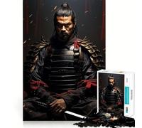 Puzzle de Guerrier samouraï pour Adultes, 1000 pièces, Jeu de logique Clair, Loisir Silencieux, découpe Parfaite, Cadeau élégant (38x26cm)