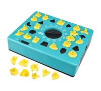 Puzzle de Jeu Assorti, de Puzzle Assortis - Géométrie Forme Temps Puzzle Jeu de Pensée Logique, de Temps d'entraînement Assorti, Jouet d'interaction Parent-Enfant pour Les de 5 Ans et plu