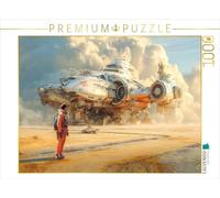 Puzzle · De la Science-Fiction sans limites | Un dirigeable impressionnant · 1000 pièces · Format assemblé 64 × 48 cm · CALVENDO Puzzle