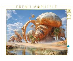 Puzzle · De la Science-Fiction sans limites | Une construction bizarre · 1000 pièces · Format assemblé 64 × 48 cm · CALVENDO Puzzle