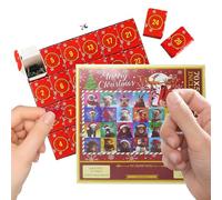 Puzzle de l'Avent de Noël | Calendrier avec compte à rebours de 24 jours | Jeu de puzzle éducatif pour animaux de 1000 pièces | Pour enfants, adolescents, adultes, couples, familles, jeux, soirées