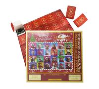 Puzzle de l'Avent de Noël | Jouet de compte à rebours 24 jours - 1000 pièces thème animal interactif pour adolescents, adultes et familles | Nuits de jeu parfaites, fêtes, école ou appartement amusant