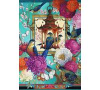Puzzle de l'oiseau bleu Puzzlespiel Le jardin asiatique - 1000 Teile bunt