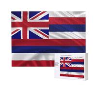 Puzzle de loisirs en bois avec drapeau exquis d'Hawaï motifs américains pour interaction familiale et divertissement en intérieur