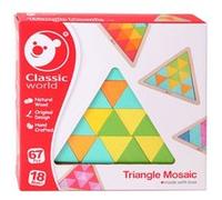 Puzzle de mosaïque en bois classique du monde, 67e. G