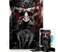 Puzzle de mythologie Viking pour Adultes,1000 pièces,Jeu de mémoire,Assemblage sécurisé et Solide,Jeu de Construction de Liens significatifs (38x26cm)