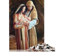 Puzzle de Noël 1000 pièces, Crèche Magique, Puzzle Adulte, Difficulté Puzzle, Jeu Éducatif, Jouet Décoration Familiale, 1000 pièces (75 x 50 cm)