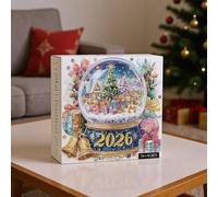 Puzzle de Noël en Boule 1000 Pièces | Puzzle de Noël 2026 Amusant et Stimulant - Jeu de Créatif pour Décoration Intérieure Amusant pour Débutants Adultes