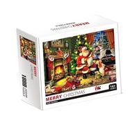 Puzzle De Noël, Puzzle Noël Pour Adultes | Compte À Rebours Le Calendrier Vintage Jigsaw,Chaque Jour Décembre Vacances D'hiver 1000 Pièces