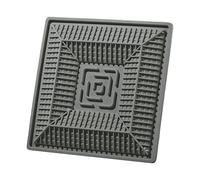 Puzzle de nourriture pour chat - Gamelle étanche pour nourriture sèche et humide avec alimentation sûre - Tapis d'alimentation antidérapant avec distributeur automatique de nourriture pour l'intérieur