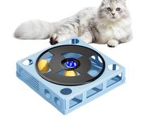 Puzzle de nourriture pour chat, jeu de stratégie chat, puzzle de friandises pour chat, jouets phonographes pour chat, jouets interactifs pour chat, puzzle pour chat à platine, jouets d'enrichissement