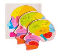 Puzzle de parties du corps, puzzle de corps humain | Puzzle d'anatomie pour de 3 à 5 ans | Apprentissage de Jigsaw créatifs et réalistes pour l'école à domicile - Laboratoire préscolaire