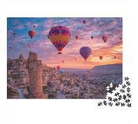 Puzzle de Paysage et de Ville - Jeu éducatif adapté aux 14 Ans et Plus - Divertissement Familial - Défis de Haute difficulté - 300 pièces (40 x 28 cm)