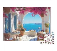 Puzzle de Paysage et de Voyage - Jeu éducatif très intéressant avec Une Forme Unique et Plein de Surprises - 1000 pièces (75x50cm)