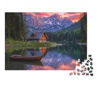 Puzzle de Paysage et de Voyage - Jeu éducatif très intéressant avec Une Forme Unique et Plein de Surprises - 500 pièces (52 x 38 cm)