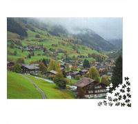 Puzzle de Paysage et de Voyage - Jeu éducatif très intéressant avec Une Forme Unique et Plein de Surprises - 1000 pièces (75x50cm)