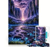 Puzzle de Paysage Spatial Fantastique pour Adultes, 1000 pièces, Jeu de logique mentale, Amusant et apaisant, découpe Ferme, Surprise chaleureuse (38x26cm)