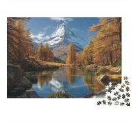 Puzzle de Paysage Touristique - Jeux éducatifs - Jeux de Puzzle stimulants - Idées Cadeaux pour Femmes et Hommes - 1000 pièces (75 x 50 cm)