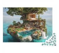 Puzzle de Paysage, Voyage et Ville - Jeux de Puzzle stimulants - Idées Cadeaux pour Hommes et Femmes - Amusement en Famille - 1000 pièces (75 x 50 cm)