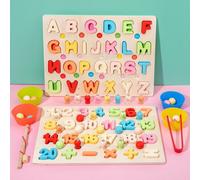 Puzzle De Pêche Magnétique Pour Enfants, Jouet Montessori Pour Enfants De 3 Ans, Éducation Précoce, Cadeau Pour Bébés