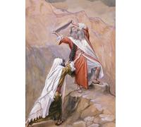 Puzzle de peinture de musée de 1000 pièces | Moïse détruit les tables des dix commandements | James Tissot 1896 | Peinture biblique chrétienne