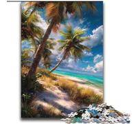 Puzzle de Plage 2000 pièces pour Adultes et Adolescents, pour Un Moment de détente et de Partage, pour Un Amour de Couple Plus Intense (70x100cm)