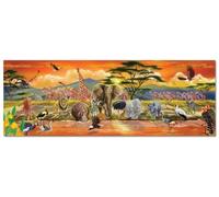 Puzzle De Plancher 100 Pièces - Animaux De La Jungle