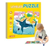 Puzzle de Puzzle, Puzzles pour | Travel Puzzles Toys for Kid - Activités d'apprentissage magnétique Jeu Animal Cartoon Toys pour Le Voyage sur la Route