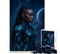 Puzzle de Science-Fiction Guerrier de l'espace 1000 pièces pour Adolescents, Jeu de logique et de Train, décoration Murale légère et relaxante aux découpes Lisses (38x26cm)