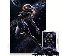 Puzzle de Science-Fiction Space Girl pour Adultes, 1000 pièces, Casse-tête, Loisirs Domicile, Image Assembler, Cadeau d'anniversaire (38x26cm)